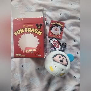 Miniso Disney Mickey Mouse Plush with Blue and White Accents